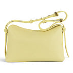 Geanta din piele naturala Vanilla yellow London