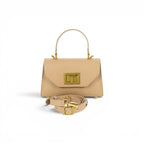 Geanta din piele naturala naturala Latte Mini Grace