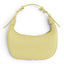 Geanta din piele naturala Vanilla yellow Moon Medium