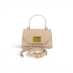 Geanta din piele naturala naturala Nude rose Mini Grace