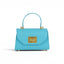 Geanta din piele naturala Saffiano Aqua Mini Grace