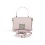 Geanta din piele naturala SNOW LILAC MICRO POLINE editie limitata