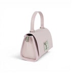Geanta din piele naturala SNOW LILAC MICRO POLINE editie limitata