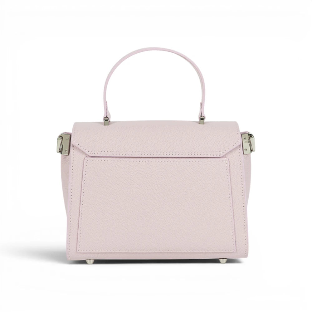 Geanta din piele naturala SNOW LILAC MINI POLINE editie limitata