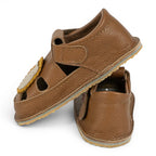 Sandale barefoot din piele naturala Maro Leu