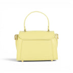 Geanta din piele naturala BUTTER YELLOW MICRO POLINE editie limitata