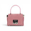 Geanta din piele naturala Suede Candy Pink MICRO POLINE
