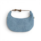 Geanta din piele naturala SKY Blug suede Mini Moon