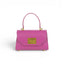 Geanta din piele naturala naturala Magenta Mini Grace