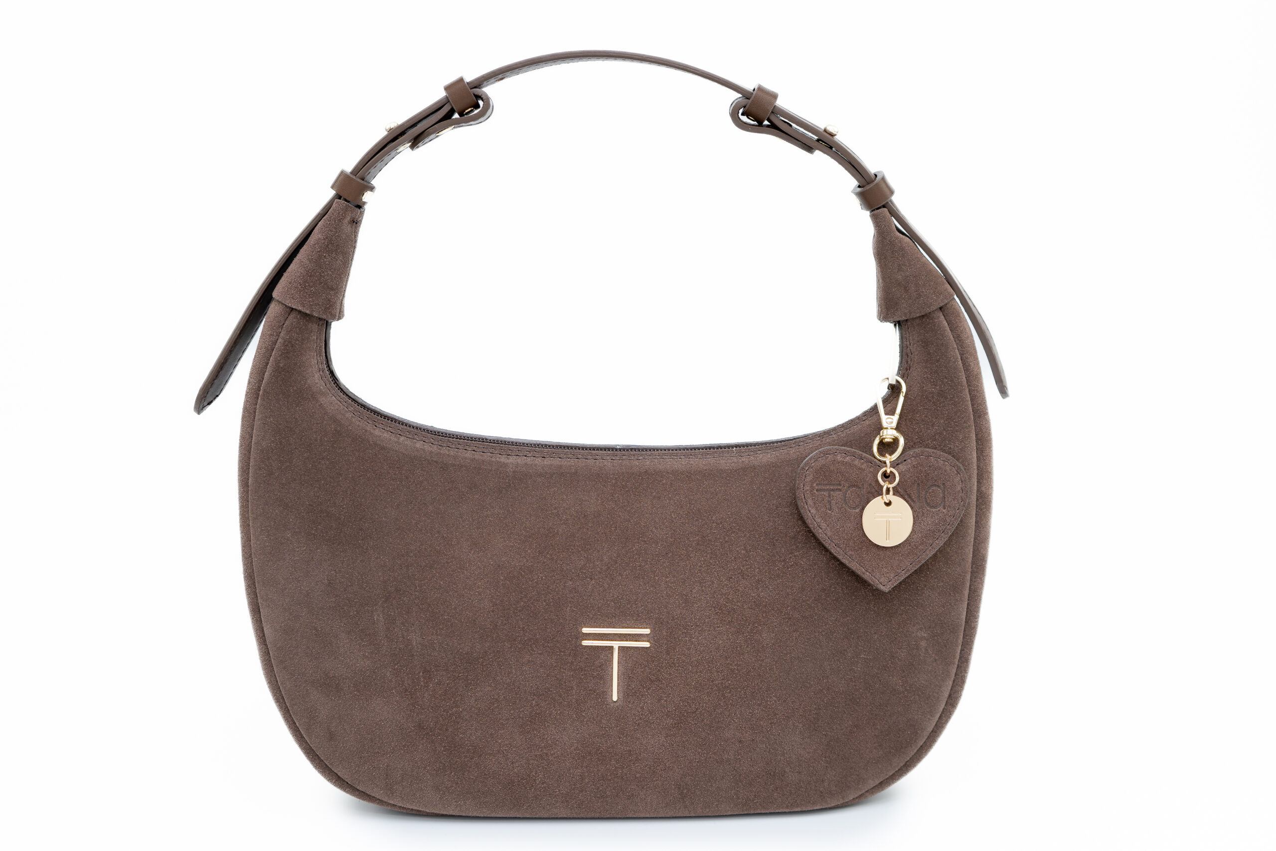 M O O N bag XL Acajou  Suede