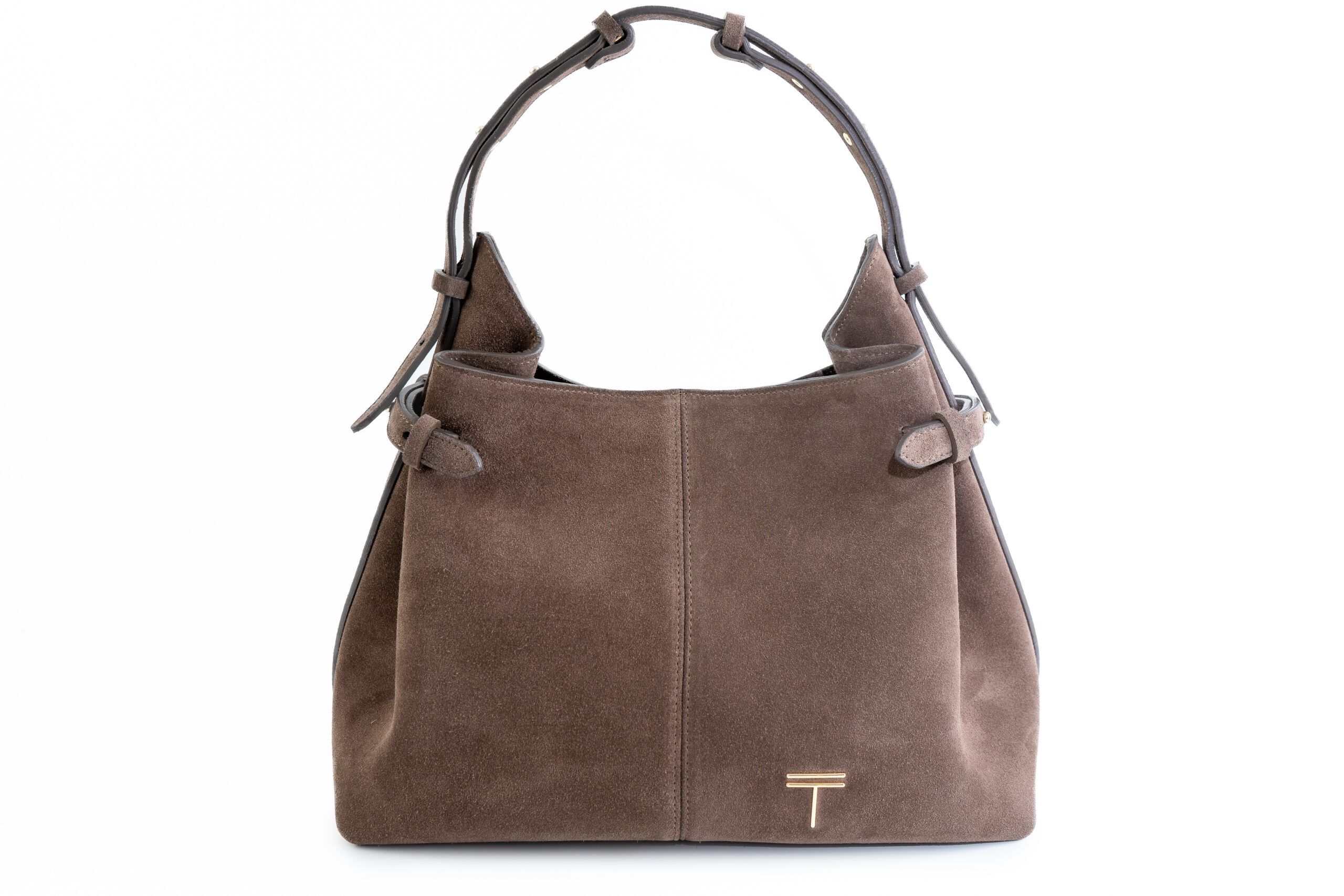 Maxi Boucle Acajou Suede